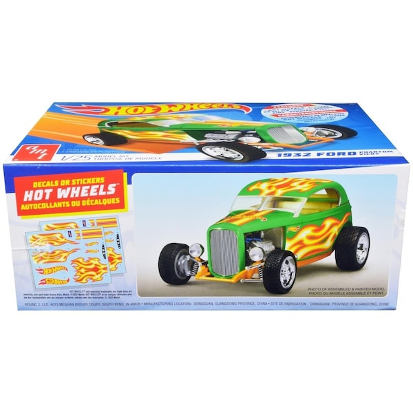 Time2Play Skill 2 Model Kit 1932 Ford Phantom Vicky Hot Wheels 1-25 Scale Model Car TI3474083 - main